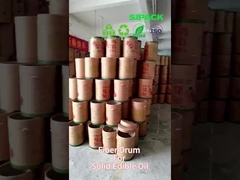 Safe and green packaging for solid edible oil