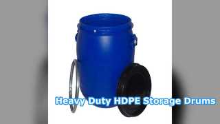 Durable 55 Gallon HDPE Chemical Storage Drums