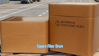 Square Fiber Drum